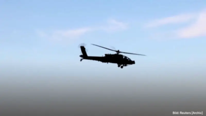 USA melden Apache-Abschuss durch Iran und fliegen erneut Angriffe