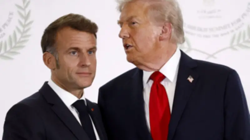 USA-Newsblog: Macron und Trump planen Treffen in Versailles