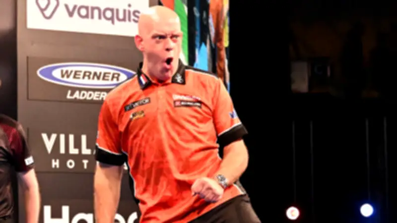 Van Gerwen feuert gegen Deutschland: „Nur ein Sieger“ vor WM-Viertelfinale