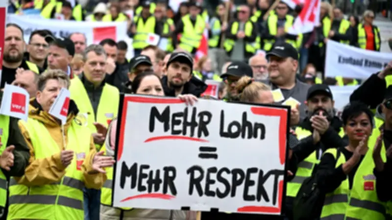 Verdi kündigt neue Warnstreiks im Handel an – Kundgebung in Berlin