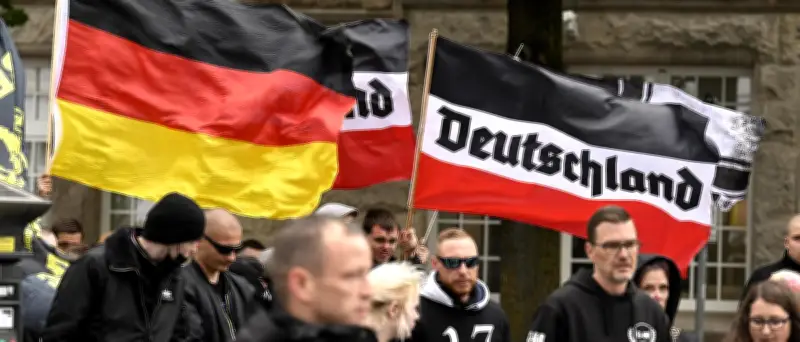 Verfassungsschutzbericht: Rechte Szene wächst auf 58.700 Anhänger