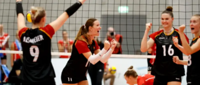 Volleyballerinnen feieren dritten Sieg in Nations League gegen Brasilien