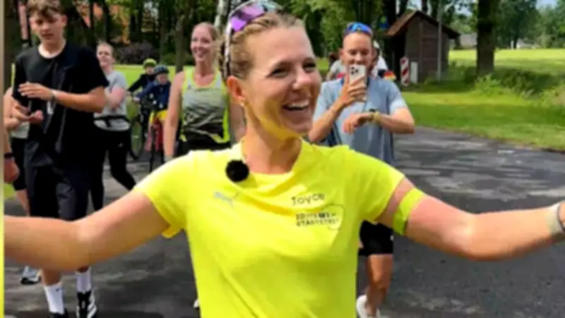 Weltrekord geknackt: Joyce läuft 367. Marathon in Folge
