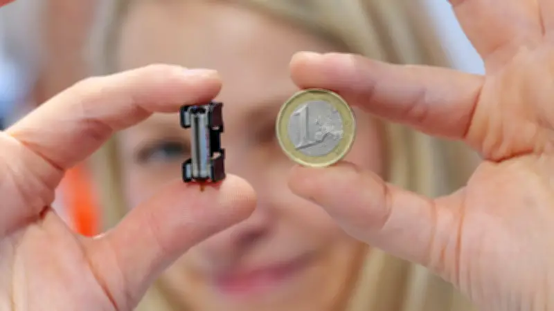 Winziger Feuerlöscher so groß wie eine 1-Euro-Münze erfunden