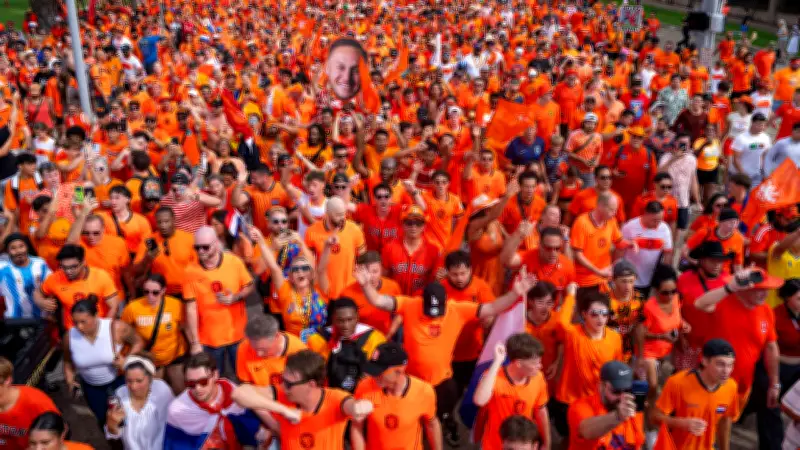 WM 2026: 20.000 Oranje-Fans verzaubern Houston mit friedlichem Marsch
