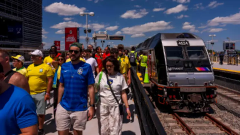 WM 2026: Fans zahlen 98 Dollar für Zugfahrt – Versprechen gebrochen