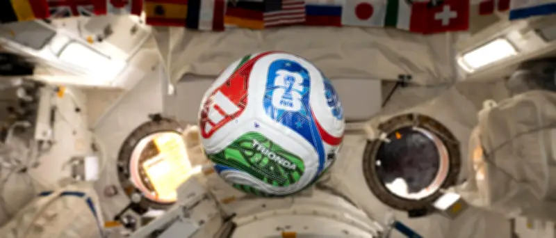 WM-Ball auf der ISS: Nasa erforscht Sensorik-Einfluss auf Flugbahn