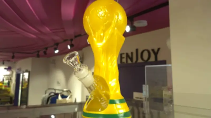 WM-Pokal-Bong in Toronto: FIFA geht gegen Cannabisladen vor