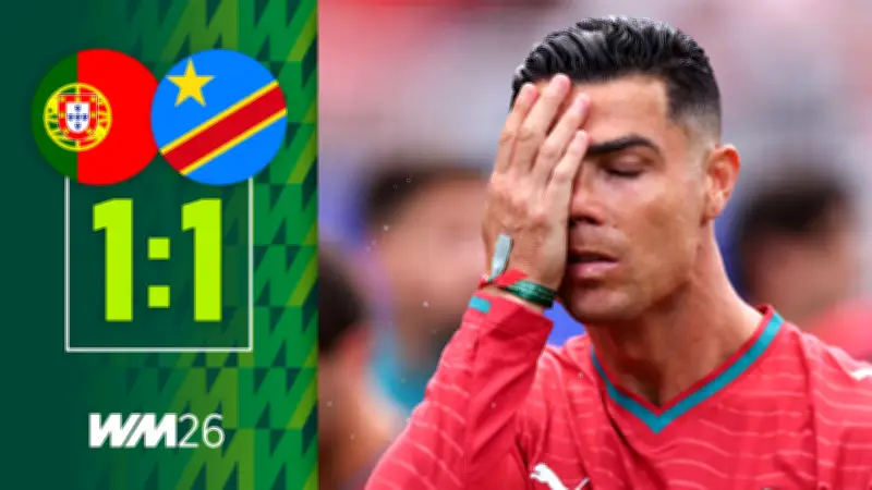 WM-Sensation: Kongo schockt Portugal und CR7