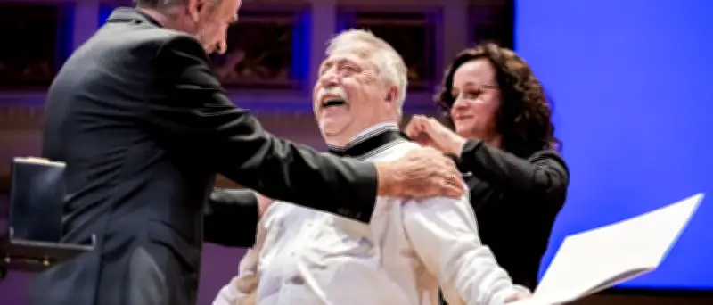 Wolf Biermann mit Orden Pour le mérite ausgezeichnet