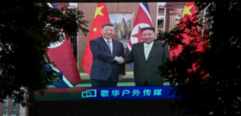 Xi Jinping in Nordkorea: Freundschaft mit Kim Jong Un stärken