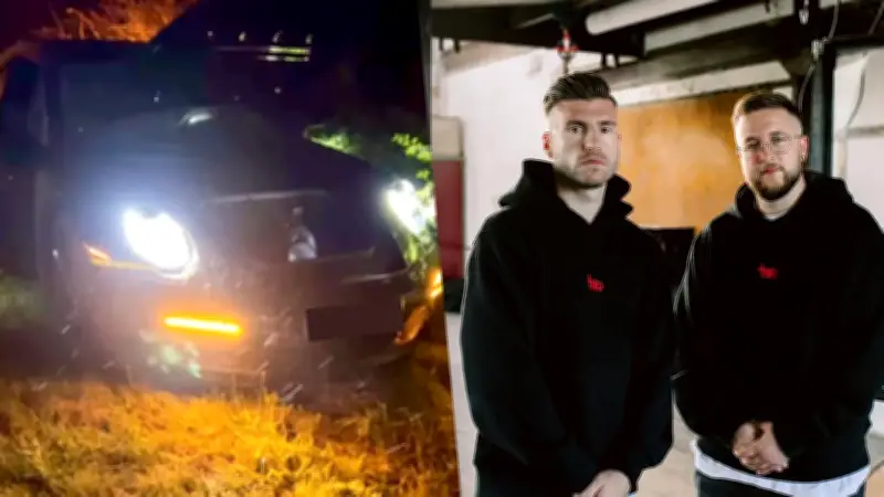 YouTube-Duo Tisi Schuhbech: Horror-Unfall auf nasser Autobahn
