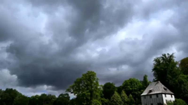 Zum Wochenende Gewitter und Schauer in Thüringen erwartet