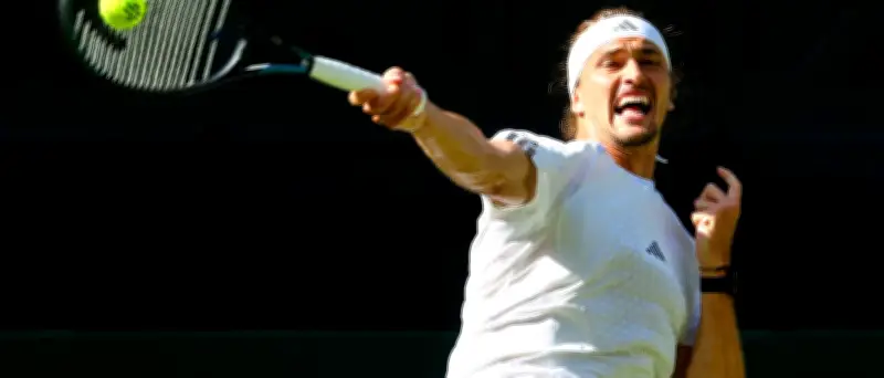 Zverev nach Satzverlust in Wimbledon-Runde zwei
