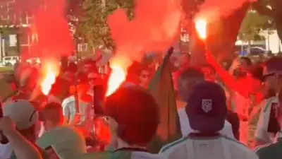 Algerische Fans sorgen mit Pyro-Chaos für Aufsehen bei WM in USA