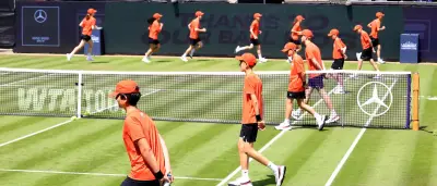 Ballkinder bei Berlin Tennis Open: Zwischen Ehrfurcht und Konzentration