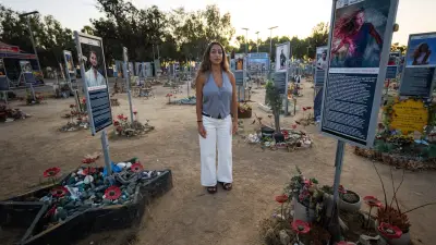 Überlebende des Hamas-Massakers: Amit Ganish führt Touren zum Terrorort
