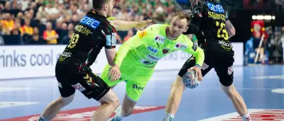 Füchse Berlin nach Sieg gegen Magdeburg im Champions-League-Finale