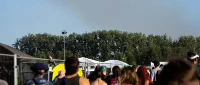Fusion-Festival in Lärz wegen Feuer außerhalb des Geländes unterbrochen