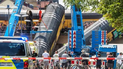 Güterzug-Katastrophe in München: Rangierfahrer übersah Haltesignal