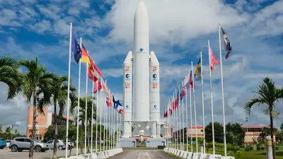 Heute fliegt Deutschland ins All: Rakete startet mit 32 Amazon-Satelliten