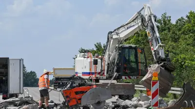 Hitzewelle belastet Infrastruktur: Autobahnen und Gleise beschädigt