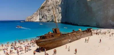 Navagio-Strand auf Zakynthos bleibt für Touristen gesperrt