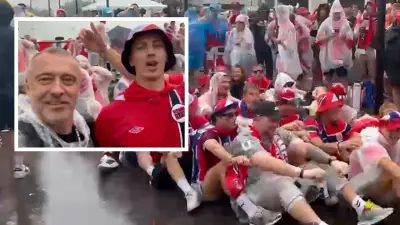 Norwegen-Fans feiern mit BILD-Reporter vor WM-Spiel in New Jersey