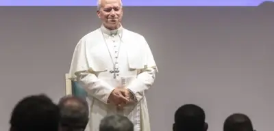Papst Leo XIV. erhält US-Freiheitsmedaille in Philadelphia