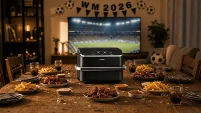 Public Viewing zuhause: Wohnzimmer wird mit Airfryer zur WM-Arena