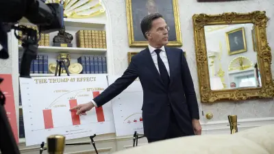 Rutte wirbt bei Trump mit Schautafeln für Europas Nato-Beitrag