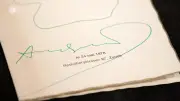 Andy Warhol signierte Speisekarte erzielt 1.800 Euro bei „Bares für Rares“