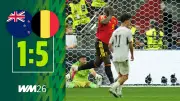 Belgien startet mit Rekordsieg gegen Neuseeland in die WM