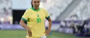 Chaos-Testspiel: Achtmal Rot für Brasiliens Fußballerinnen gegen USA