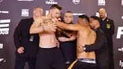 Eskalation beim Fame-Fighting-Wiegen: Pedroni und Batista geraten aneinander