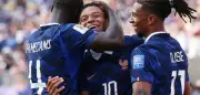 Frankreich serviert Schweden ein Drei-Gänge-Menü: Mbappé und Barcola glänzen