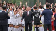 Kim Jong-un besucht Frauenfußball: Ekstase und Tränen in Pjöngjang