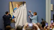 Merkel-Porträt für Kanzlergalerie enthüllt: Gemälde von Jérémie Queyras