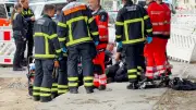 Messer-Attacke nahe Ironman-Strecke: Mann in Hamburg lebensgefährlich verletzt