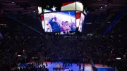 NBA-Fans buhen Donald Trump bei Knicks-Spiel in New York aus