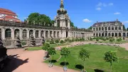 Orangenbäumchen kehren nach Sanierung in den Dresdner Zwinger zurück