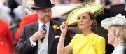 Prinzessin Kate in gelbem Hut bei Royal Ascot nach Krebsdiagnose