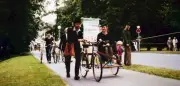 Rikscha-Protest: Wie ein SPIEGEL-Leser Strauß bei den Wagner-Festspielen traf