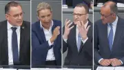 Schrei-Debatte im Bundestag: Streit um Putin und AfD statt Reformen