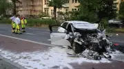 Schwerer Unfall in Friedenau: Mietwagen rammt SUV – vier Verletzte