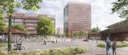 Siemensstadt Square: S-Bahn-Start und Hochhaus-Feier in Berlin