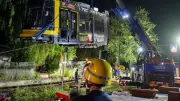 Straßenbahnunfall in Berlin-Lichtenberg: Bergung abgeschlossen
