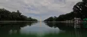 Trump droht mit zehn Jahren Haft für Vandalismus an Reflecting Pool