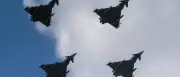US- und deutsche Kampfjets überfliegen Berlin zum Unabhängigkeitstag