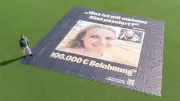 Vater sucht vermisste Tochter mit 100-Quadratmeter-Plakat in NRW